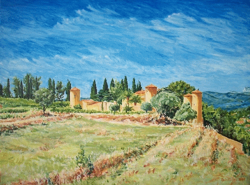 Komposition Chateau des Beaumelles